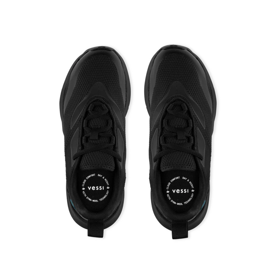 Men's Tidal Sneaker - Black on Black - Image 6