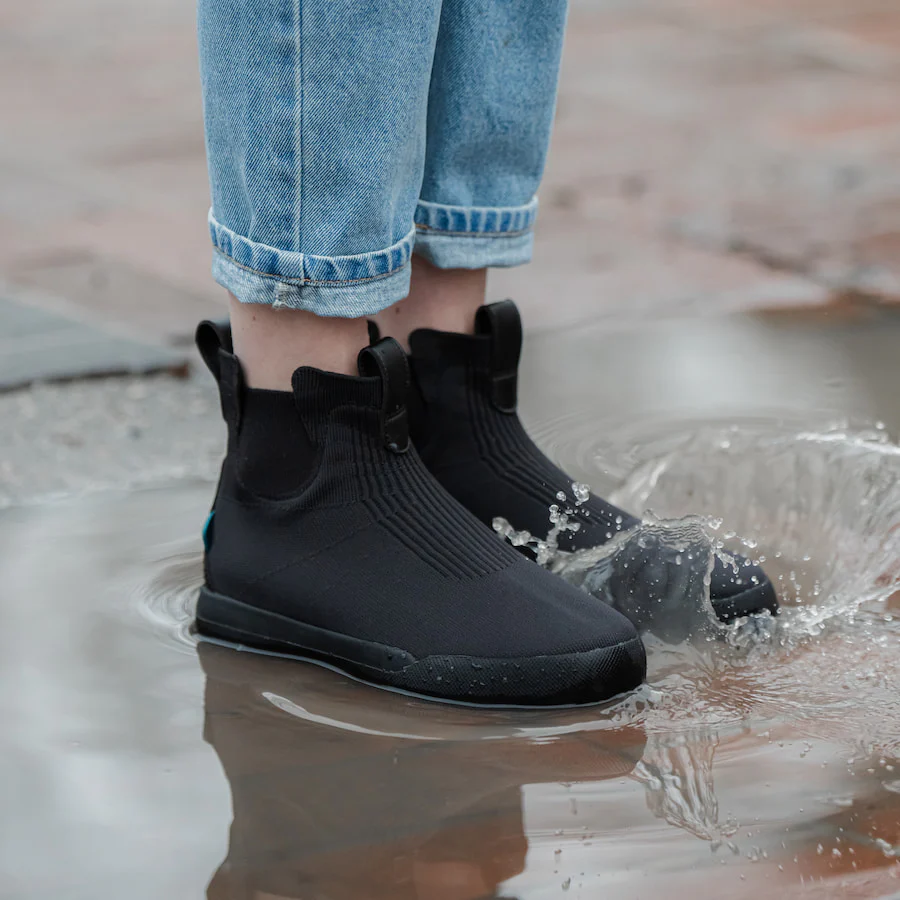 Women's Classic Chelsea - Asphalt Black on Black - Image 9