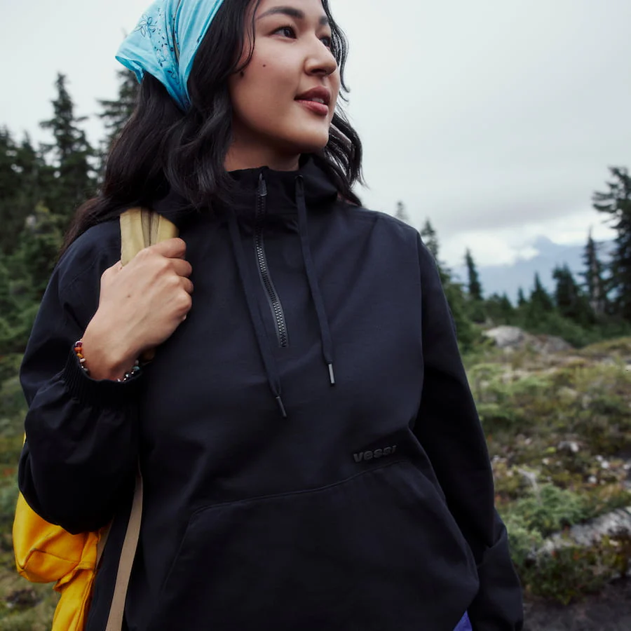 Women's Coastal Hoodie - Black - Image 4
