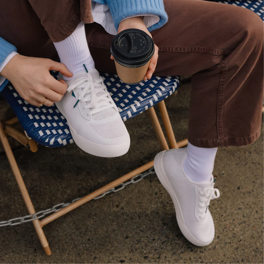 Women's Weekend Classic - Marble White - Image 11